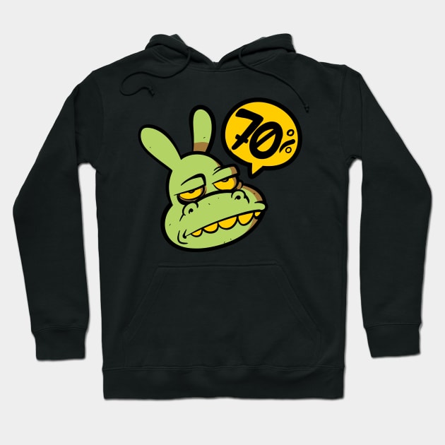 Globo 70% Hoodie by cosmosjester